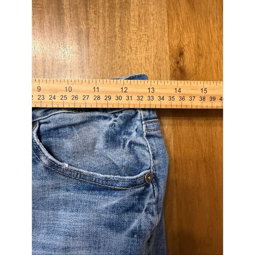 KanCan Juniors 7/27 Raw Hem Distressed Skinny Jeans - Picture 4 of 6
